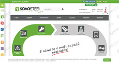 Desktop Screenshot of kovosteel.cz
